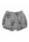 Skull Mask Yoga Shorts