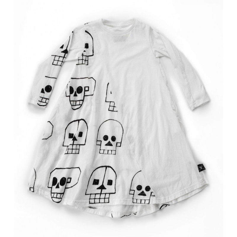 NUNUNU Skull Robot 360 Dress