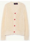 Plain Raccoon Cotton Linen Cardigan