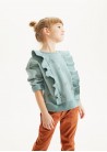 Warm Frill Sweatshirt