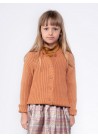 Knit Round Neck Cardigan