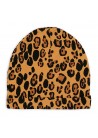 Basic Leopard Beanie Lyocell
