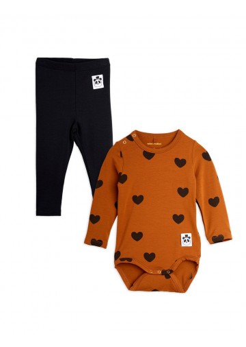 Basic Hearts LS Body + Leggings