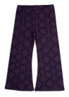 Snakeskin Flared Trousers