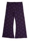 Snakeskin Flared Trousers