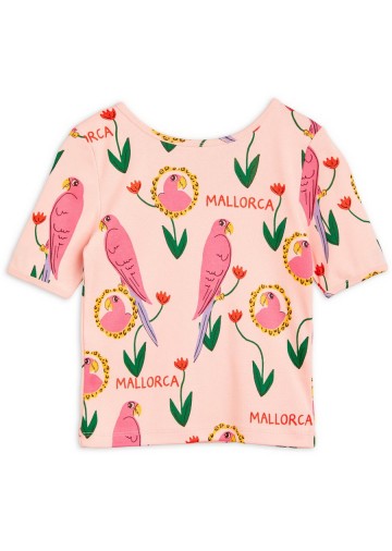 Parrots AOP Ballet SS Tee