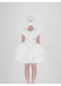 ⚫︎caroline bosmans⚫︎ ターコイズのタフタのシャツ 12Y Caroline Bosmans - Lilla Mode
