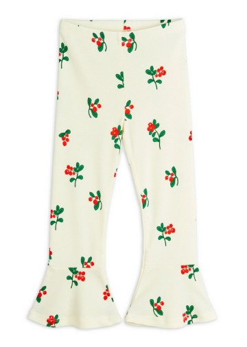 Lingonberries AOP Flared Trousers