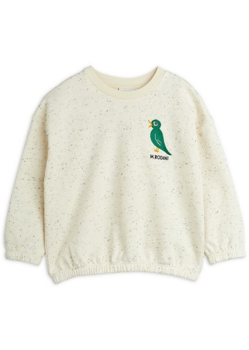 Bird Emb Neps Sweatshirt