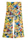 Flowers AOP Flared Trousers