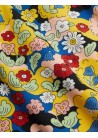 Flowers AOP Flared Trousers