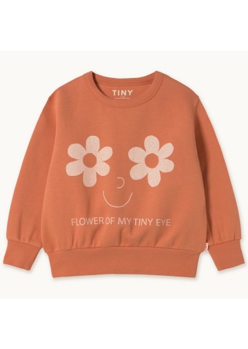 Flowers Eyes Graphic Sweatshirt