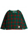 Plaid AOP Fleece LS Top