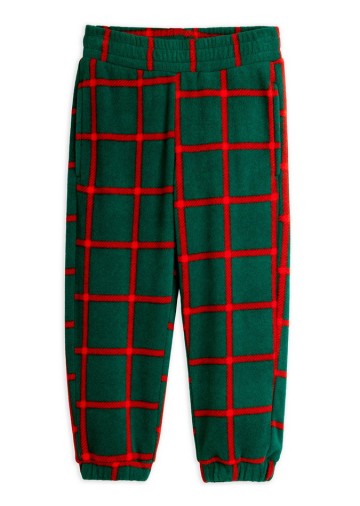 Plaid AOP Fleece Trousers
