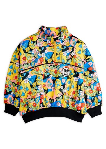 Ritzratz Patch Half Zip Sweatshirt