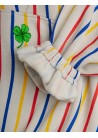 Clover Emb Half Zip Sweatshirt