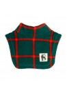 Plaid AOP Fleece Turtleneck