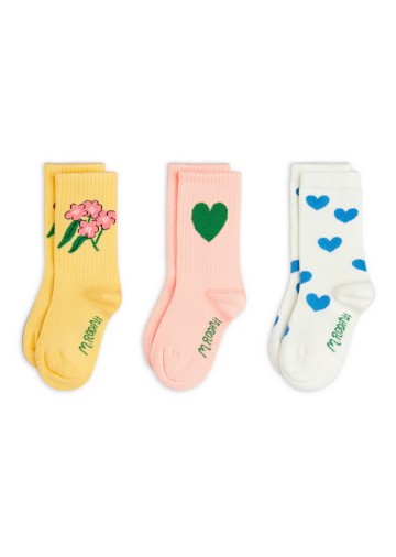 Alpine Flowers Socks 3 Pack