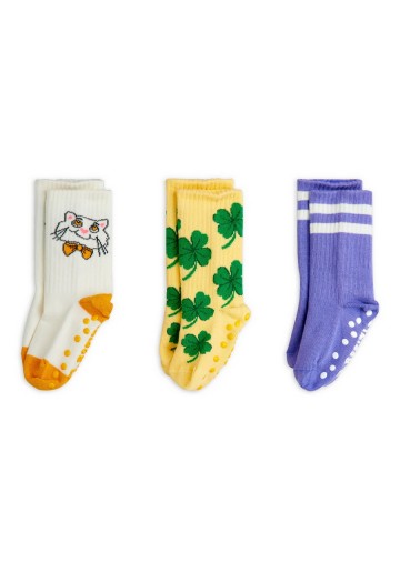 Cat Anti Slip Socks 3 Pack