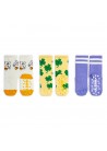 Cat Anti Slip Socks 3 Pack