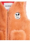Ritzratz Patch Faux Fur Vest