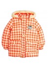 Ritzratz Patch Gingham AOP Heavy Puffer Jacket