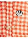 Ritzratz Patch Gingham AOP Heavy Puffer Jacket