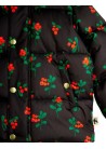 Lingonberries AOP Hooded Puffer Jacket