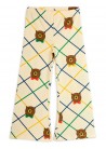 Bear Check AOP Flared Trousers