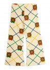 Bear Check AOP Flared Trousers