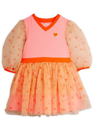 Dotted Tulle Dress