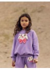 Cat With Bowtie Chenille Sweatshirt