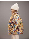 Flowers AOP City Puffer Jacket
