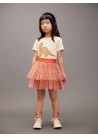Dotted Tulle Skirt