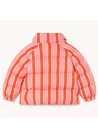 Retro Stripes Short Padded Jacket