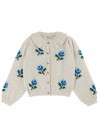 Cardigan Fleurs