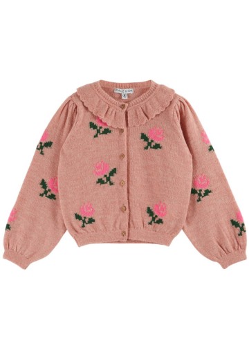 Cardigan Fleurs