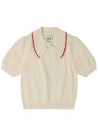 Pointelle Polo