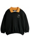 Panther Patch Collar Sweatshirt