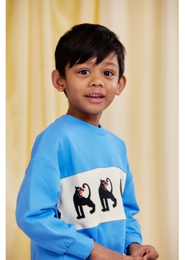 Panther Panel Sweatshirt