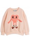 Heart In Shoes Chenille Sweatshirt