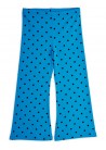 Polka Dots AOP Flared Trousers