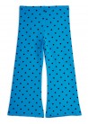 Polka Dots AOP Flared Trousers