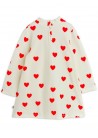 Hearts AOP Velour Dress