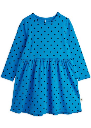 Polka Dots AOP LS Dress