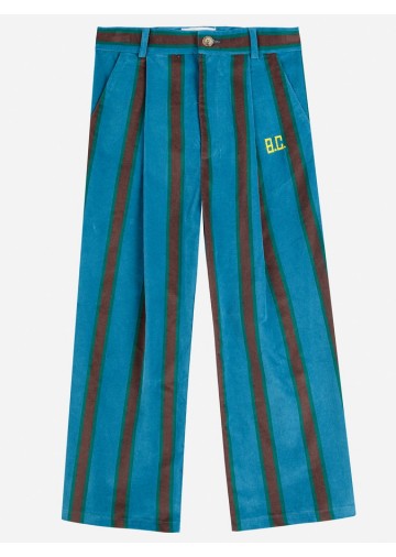 Stripes Velvet Chino Pants