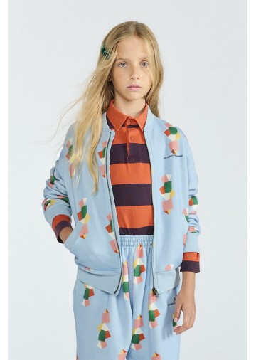 Zebra Zip Sweatshirt