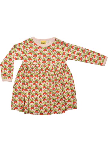 Long Sleeve Gather Dress