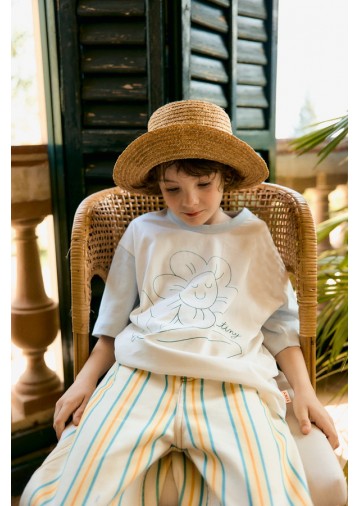 Tiny Flower Graphic SS Tee