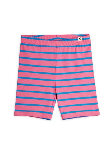 Stripe Bike Shorts